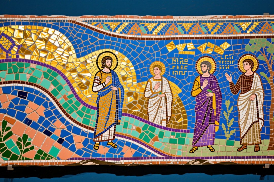 Byzantine Gold Leaf Mosaic