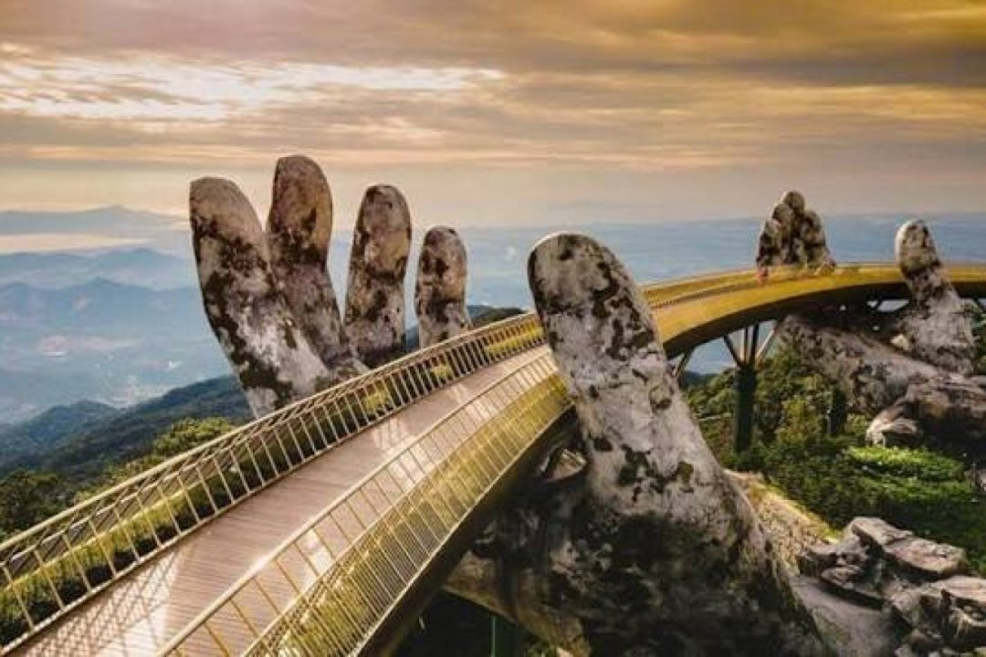 Bana Hills Golden Bridge Vietnam