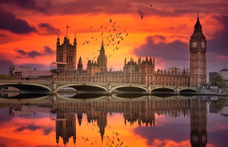 London Big Ben & Thames