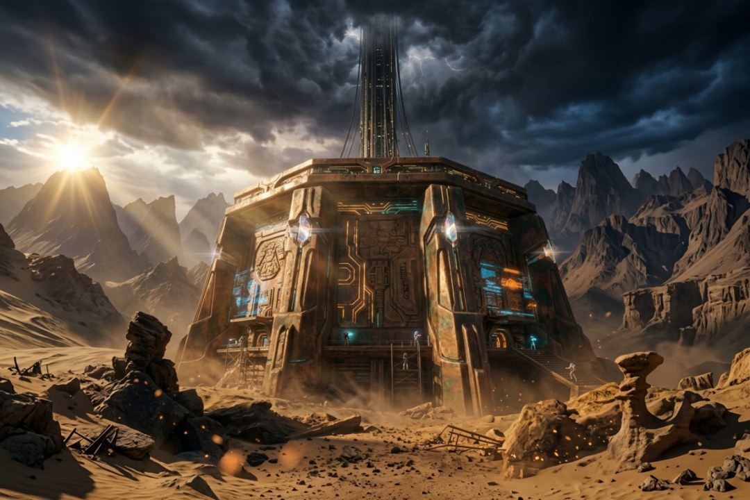 Orbital Space Elevator Base