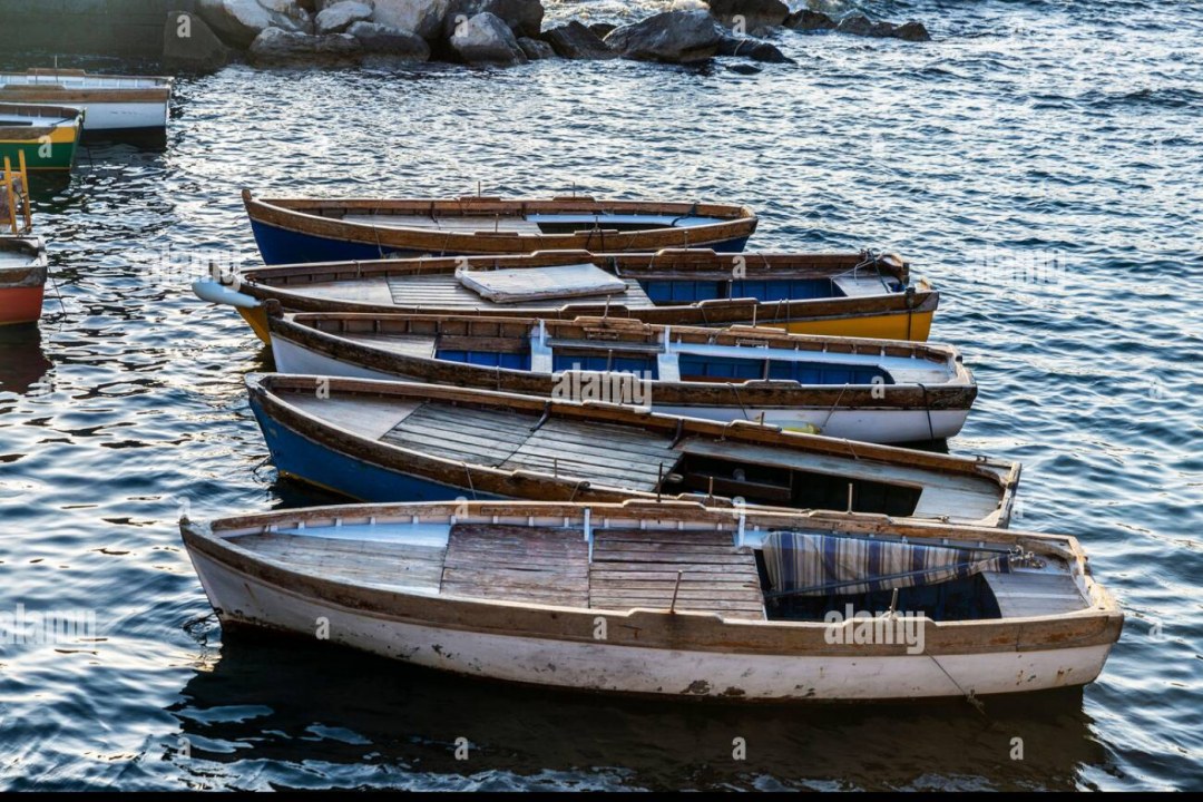 Old Wooden Pier & Fishing Boats