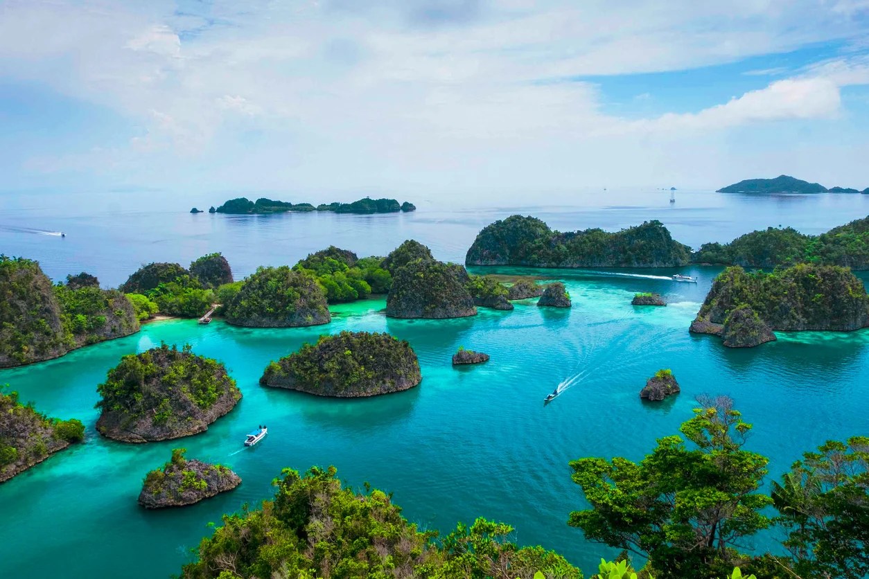 Raja Ampat Karst Islands Indonesia